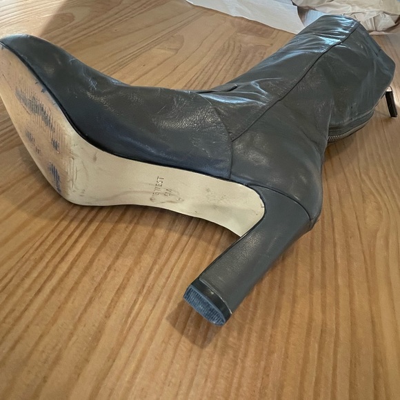 NINE WEST Knee High Leather Boots - Picture 12 of 16